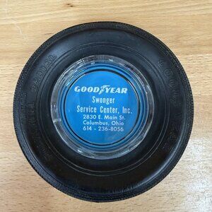 Goodyear Polysteel Radial Advertising Tire Ashtray Columbus Ohio